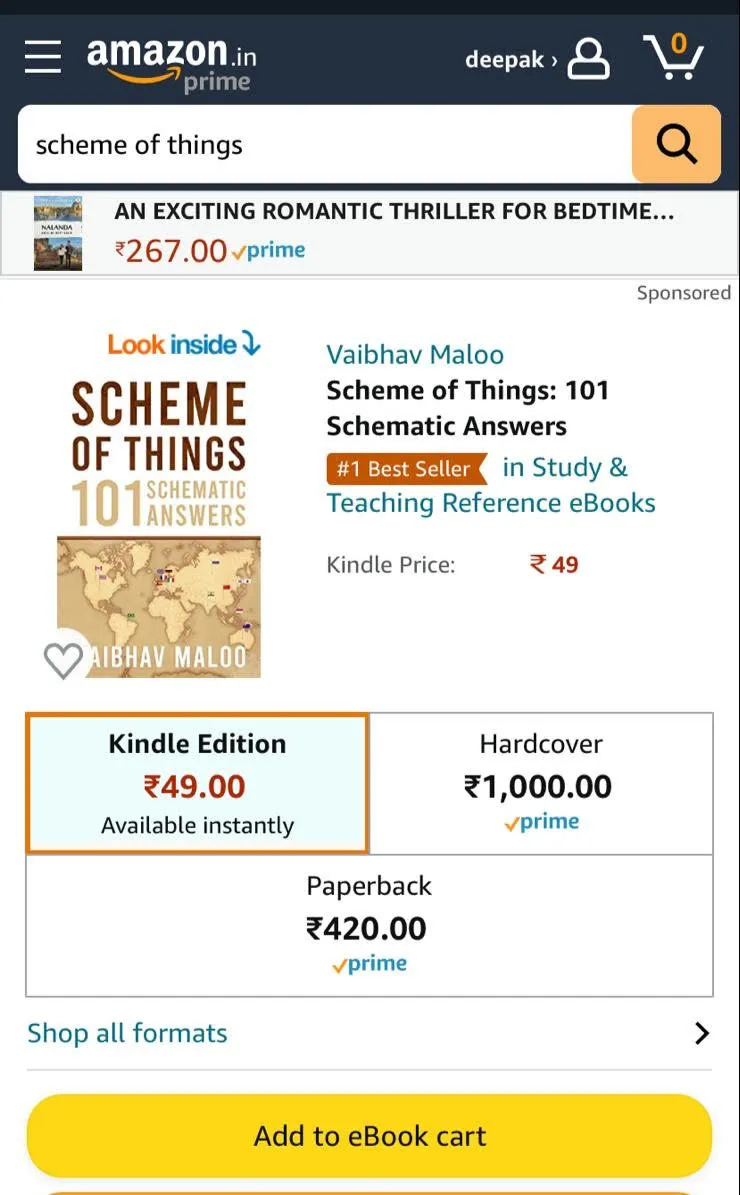 Amazon Bestseller