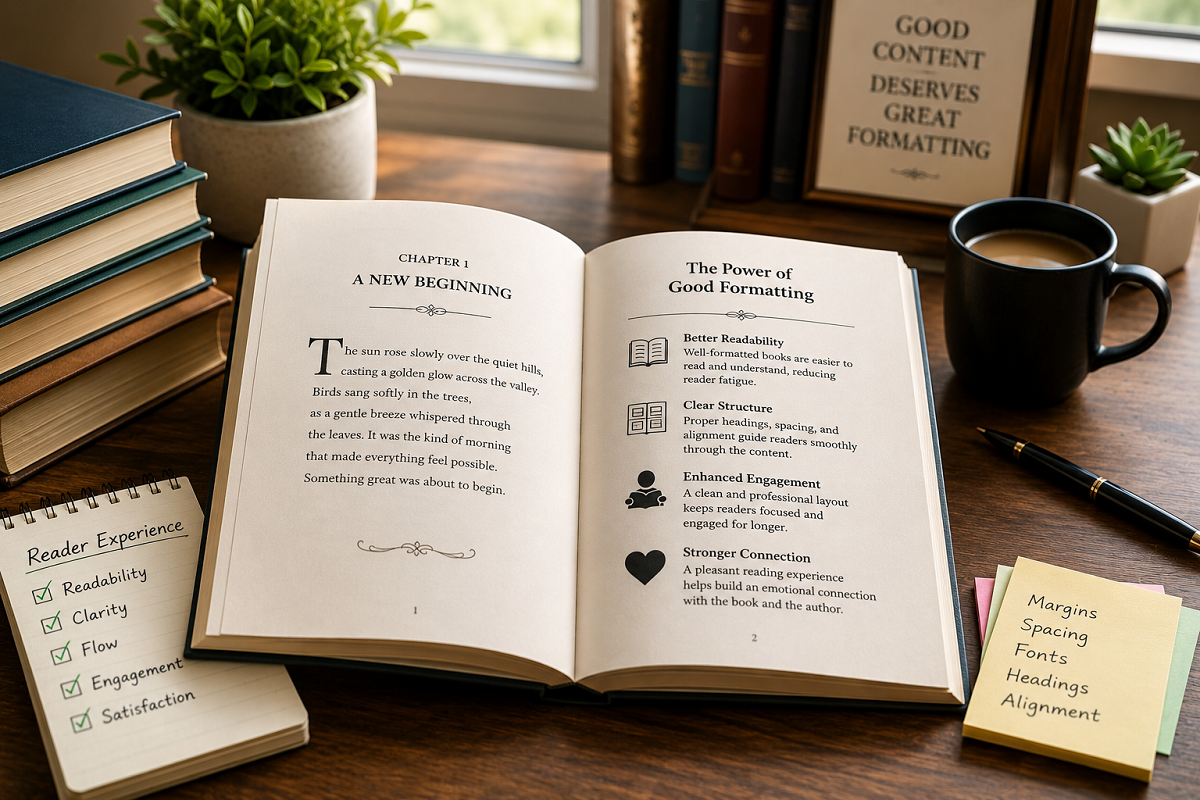 How Book Formatting Improves Reader Experience