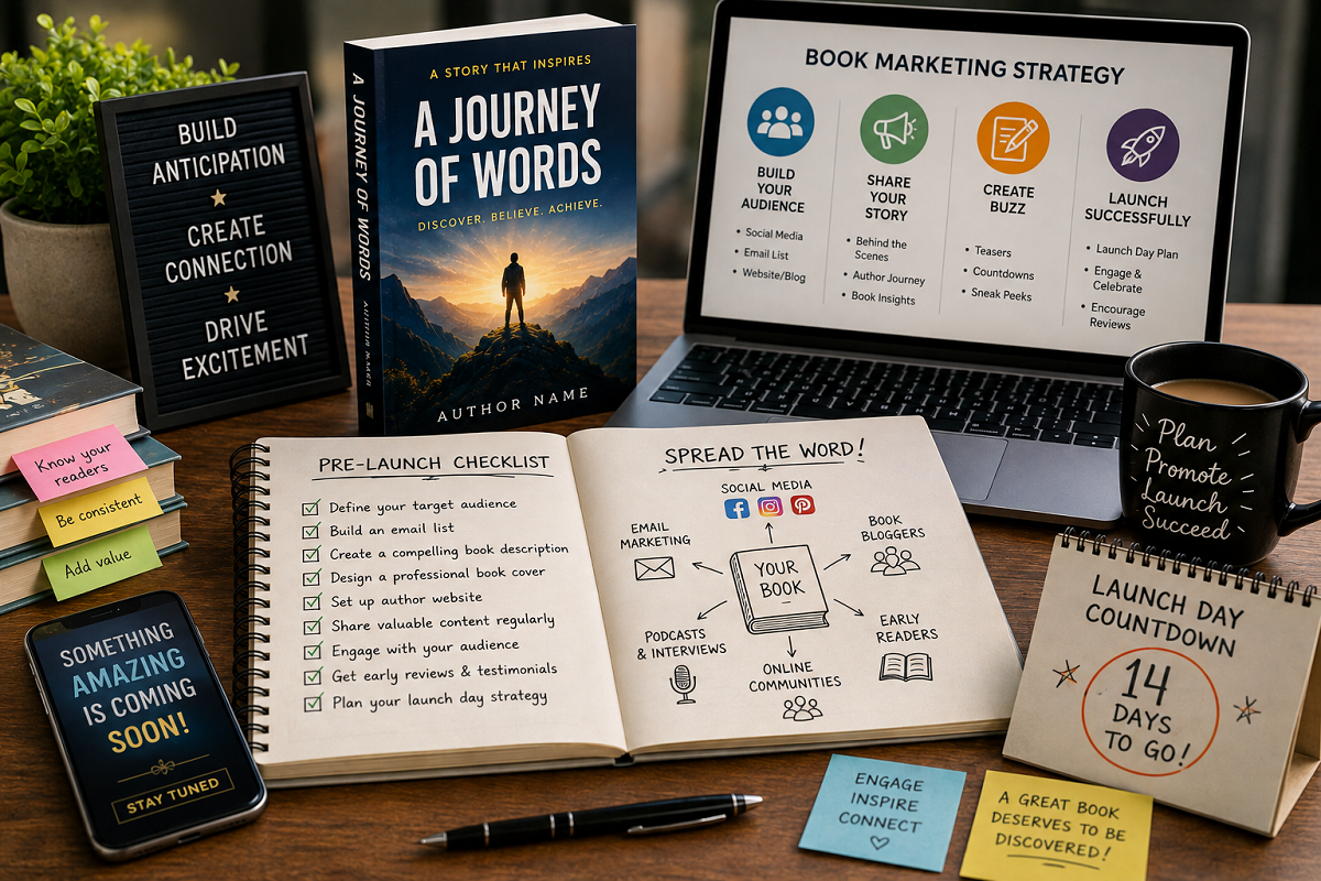 How to Market Your Book Before Launch Successfully