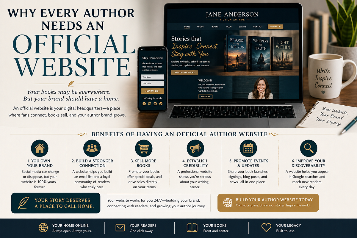 Why Every Author Needs an Official Website